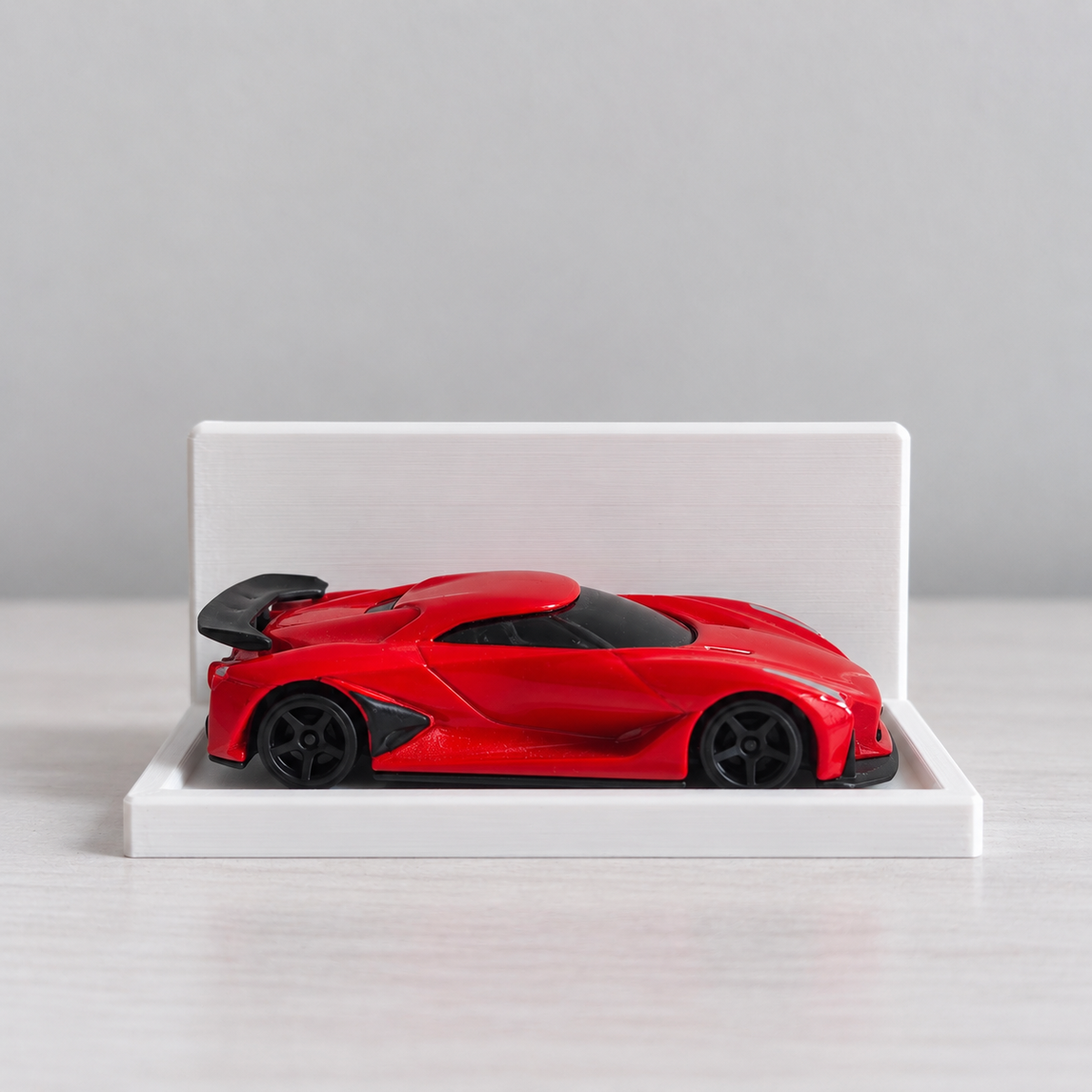 L Shaped Hotwheels Stand - 3D Printed Wall Mount Showcase