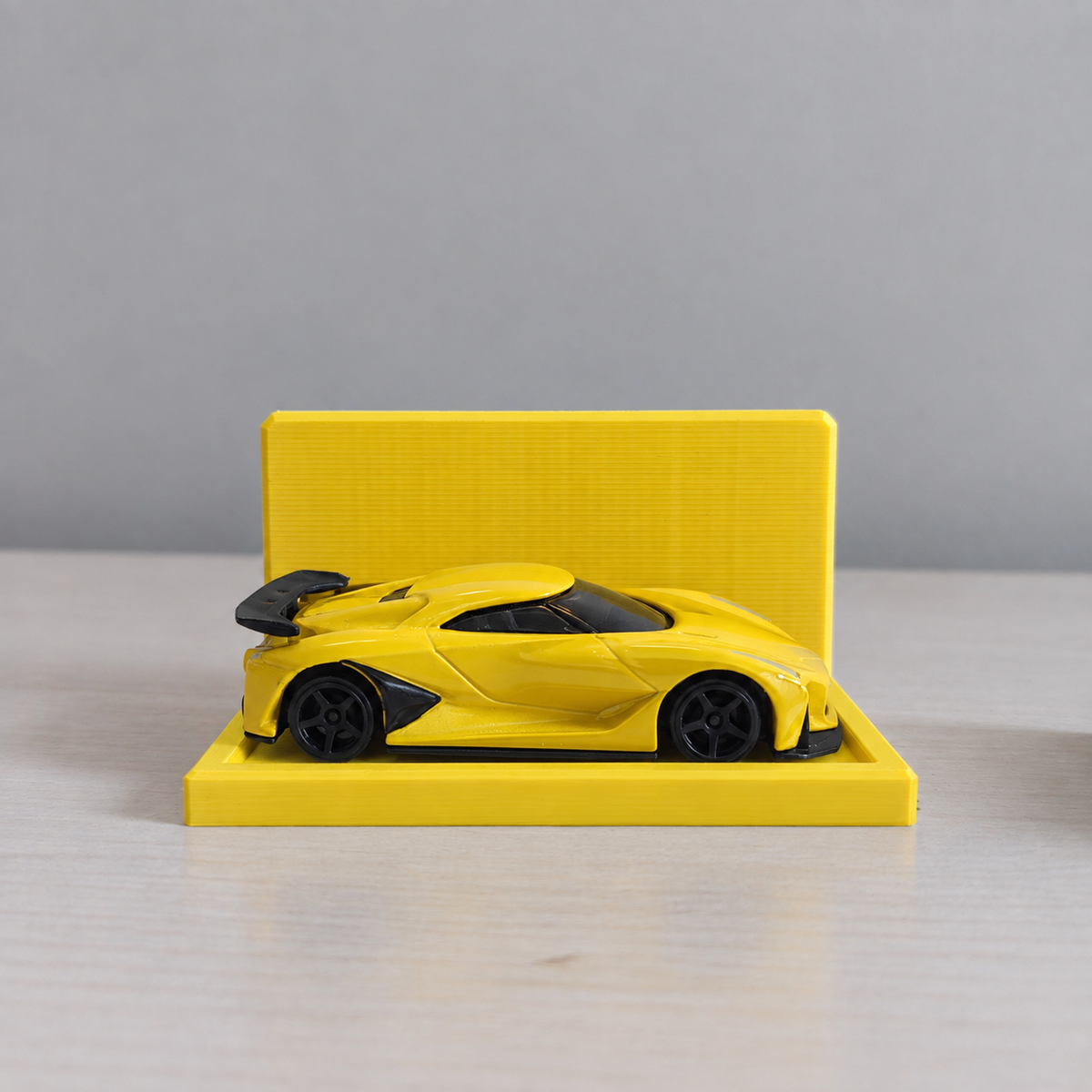 L Shaped Hotwheels Stand - 3D Printed Wall Mount Showcase